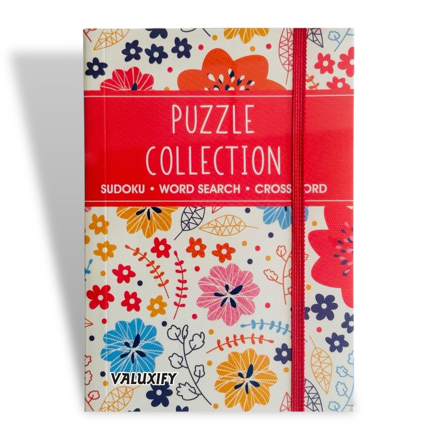 A6 Premium Puzzle Book Crossword Sudoku Word Search Travel Brain Activity Puzzle