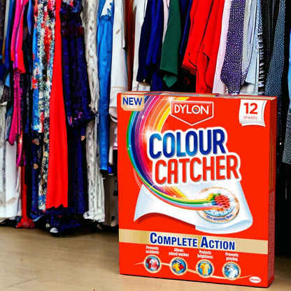 Colour Catcher Complete Action 12 Laundry Sheets Helps Prevent Colour Run