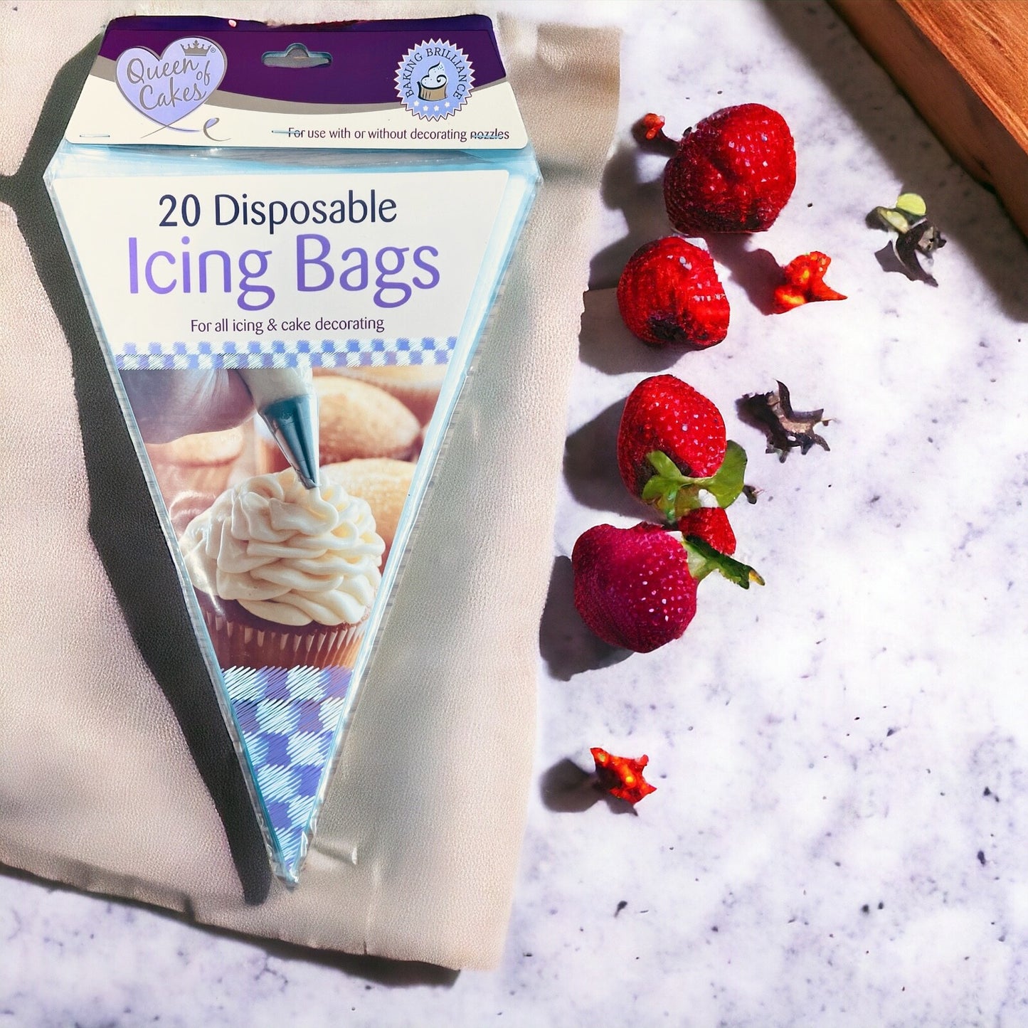 Icing Bags DisposableCake Tools Sugar craft Cupcake Piping Pastry ( 40 Bags )