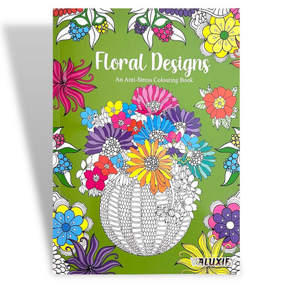 Adult & Teen Advanced Colouring Books – Stress Relief Art Therapy Patterns