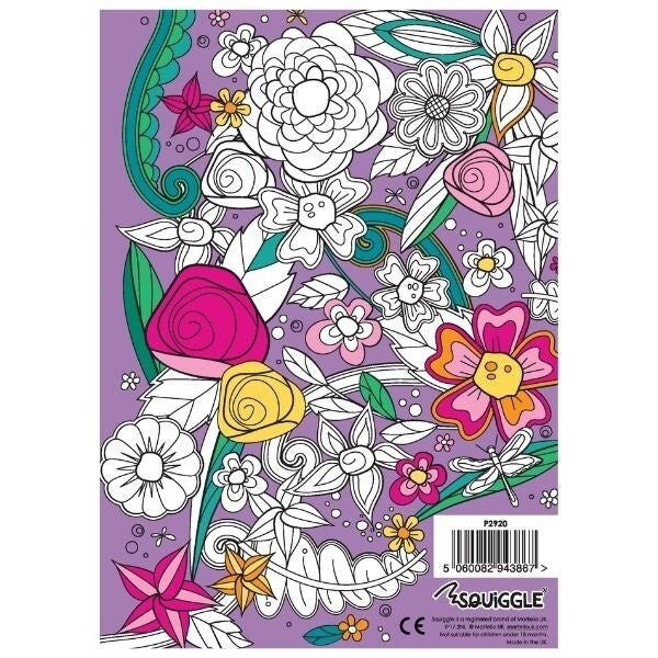 PEACEFUL ADULT COLOURING BOOK