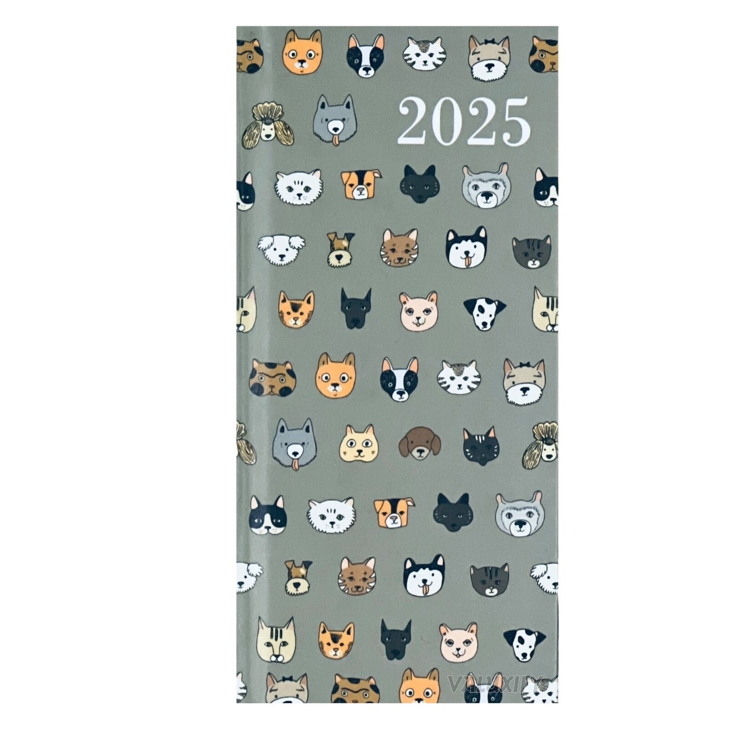 2025 Diary Slim Size Week to View 2025 Diaries Full Year Organiser Planner