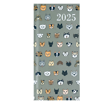 2025 Diary Slim Size Week to View 2025 Diaries Full Year Organiser Planner