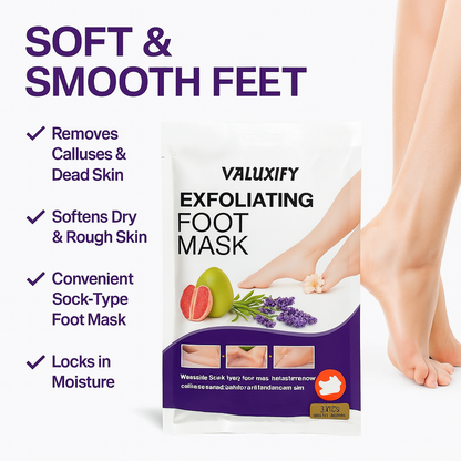 12 Lavender Exfoliating Foot Mask Socks
