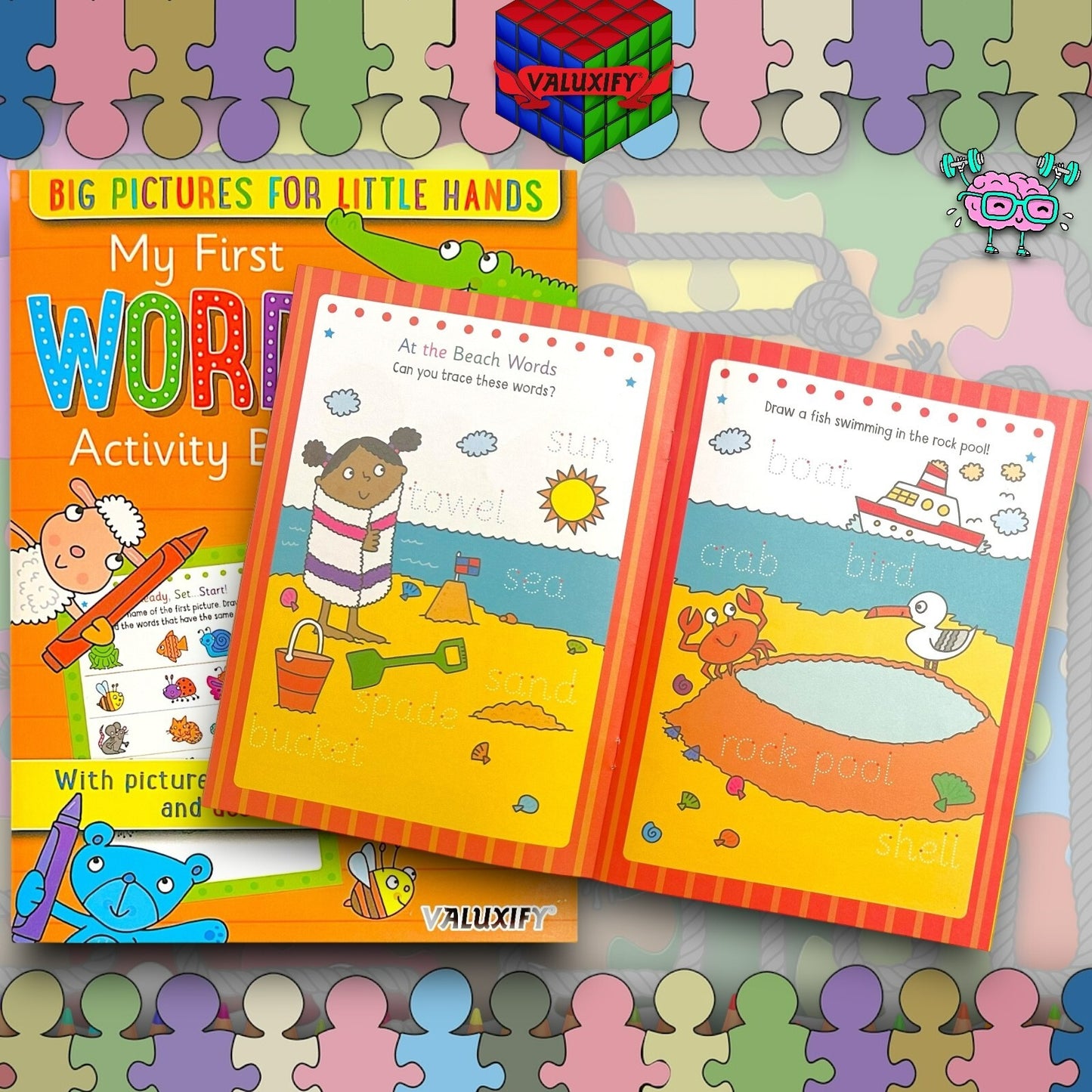 3 | My FIRST LEARNING BOOKS | WORDS | OPPOSITES | ANIMALS FUN LEARNING KIDS BOOK
