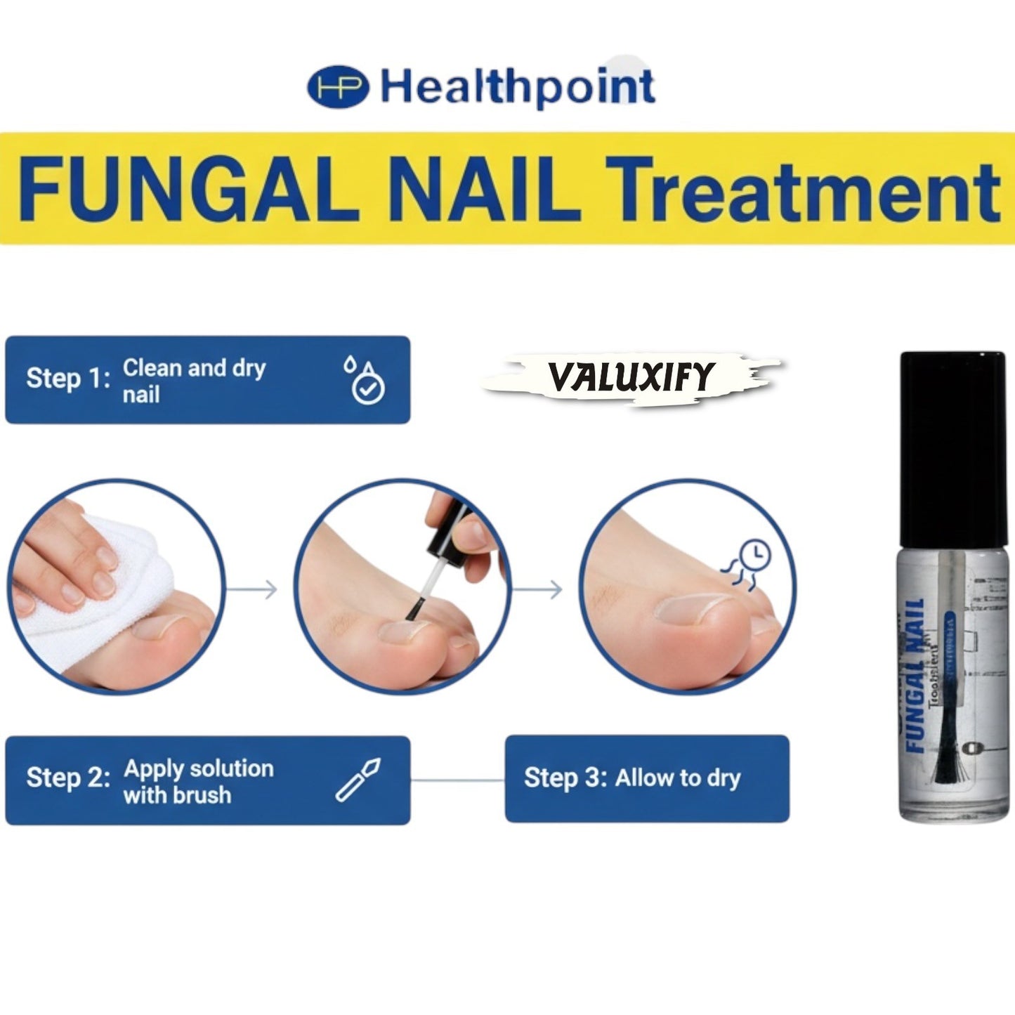Healthpoint Fungal Nail Treatment - Fungal Spread & Re-Infection Prevention -5ml