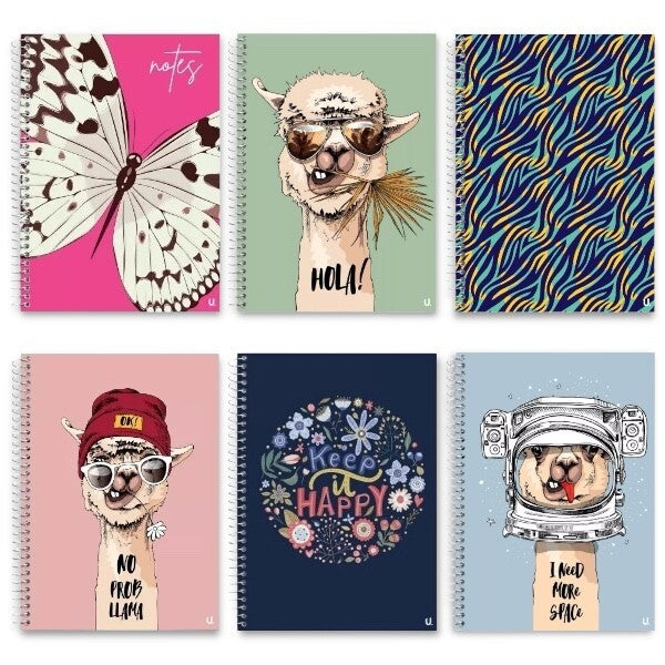 A5 Spiral Lined Notebook