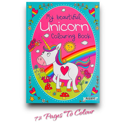 2 | Unicorn Mermaid | Colouring Books | for Girls Kids Children Activity
