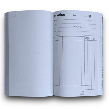 Invoice Book 1-70 - Duplicate Receipt Office Shop Sales Pad Numbered Single Book