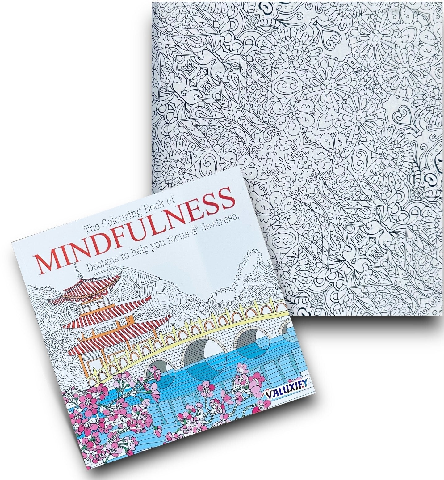 2 | Advanced Adult Colouring Book Anti Stress Relaxing Colour Therapy Mind Relax