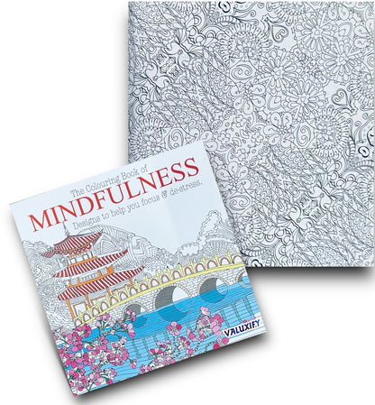 2 | Advanced Adult Colouring Book Anti Stress Relaxing Colour Therapy Mind Relax