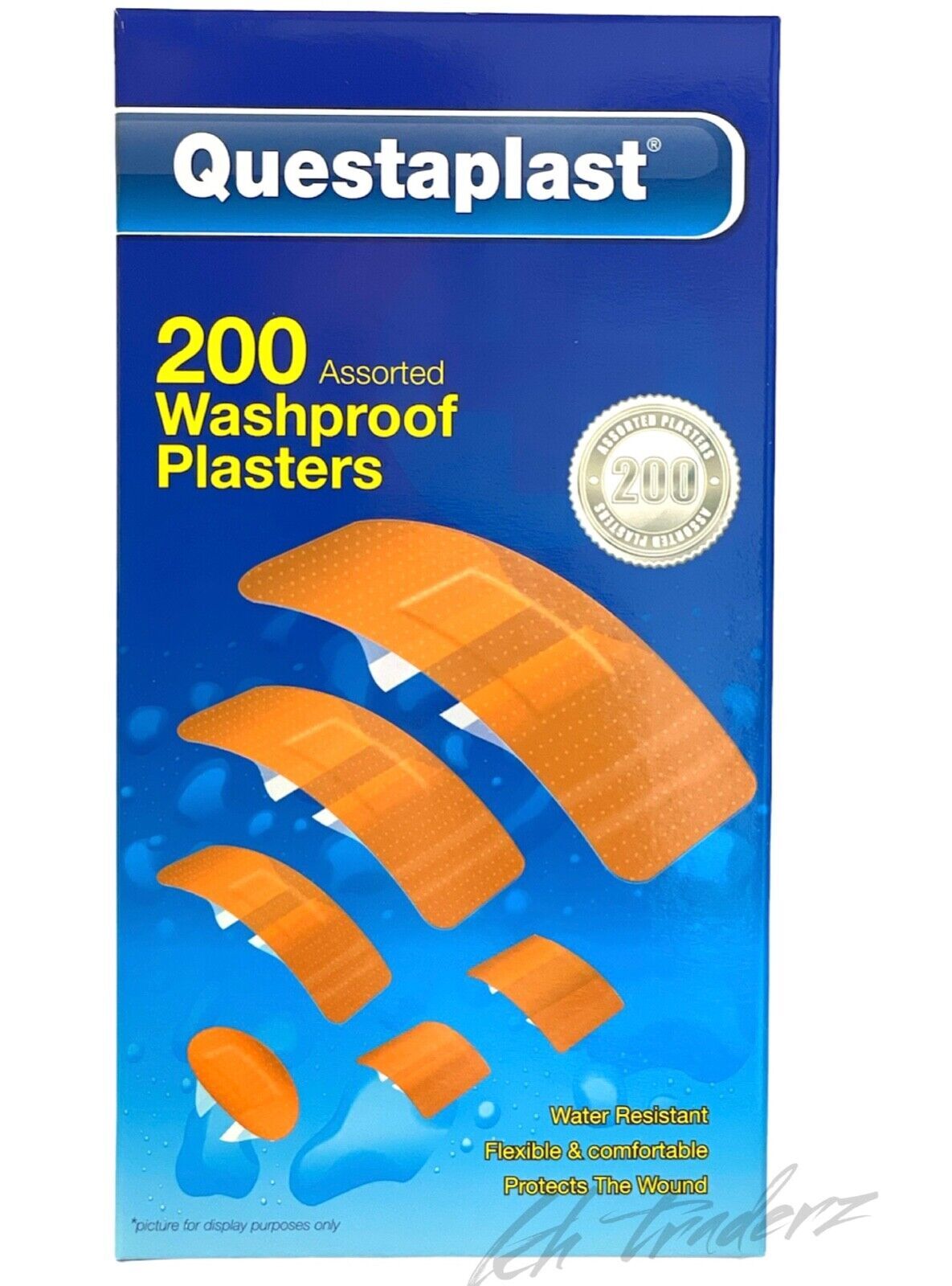 200 Assorted Washproof Plasters Waterproof Breathable Adhesive First Aid Healing