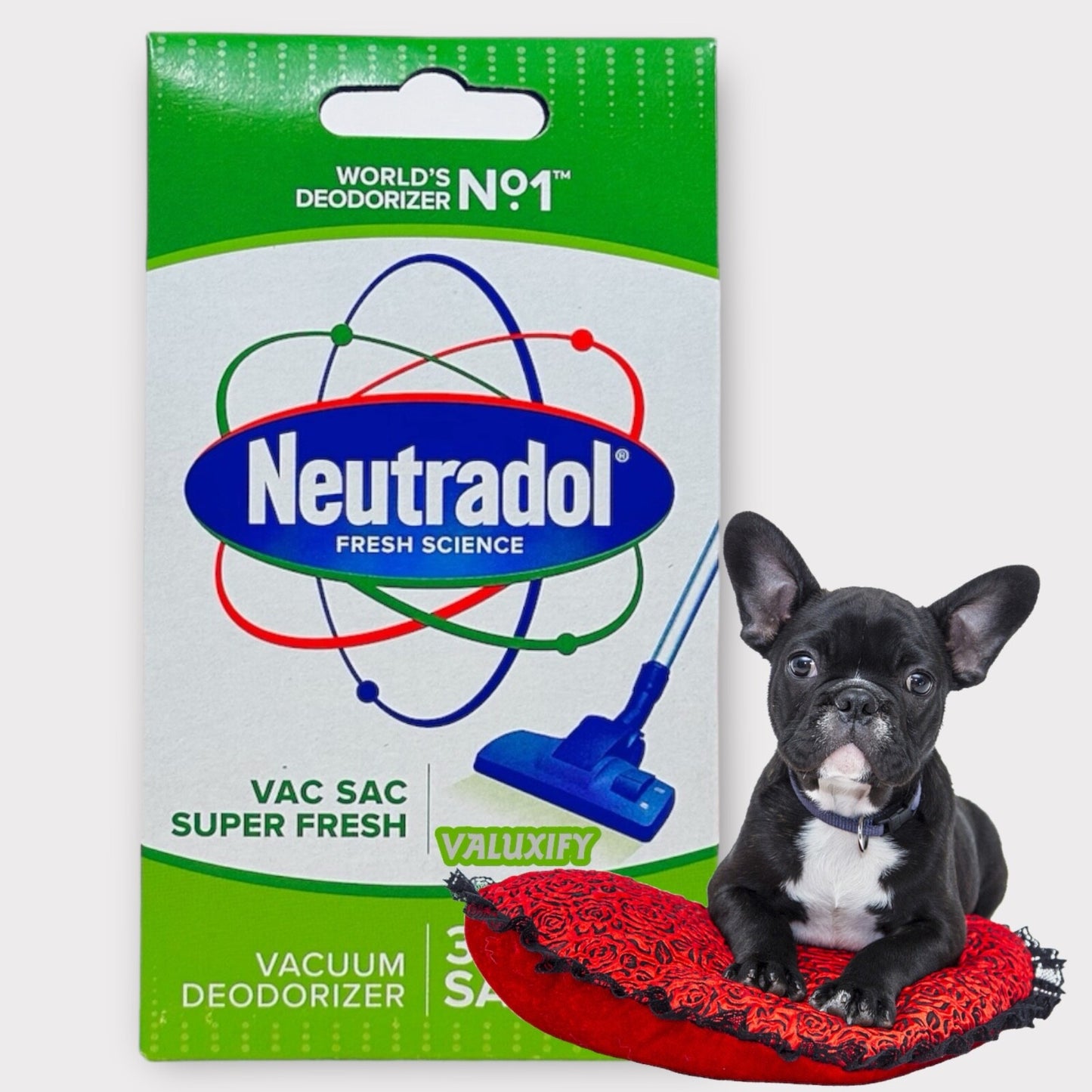 Neutradol SUPER FRESH  Vac Sac Deodorizer Sachets Vacuum Hoover Air Freshener