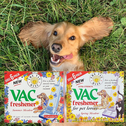 Vac Disc Vacuum Cleaner Air Freshener Discs Hoover Freshner any vacuum cleaner