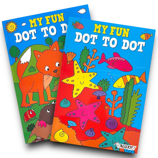 Kids Children Dot to Dot Book Set