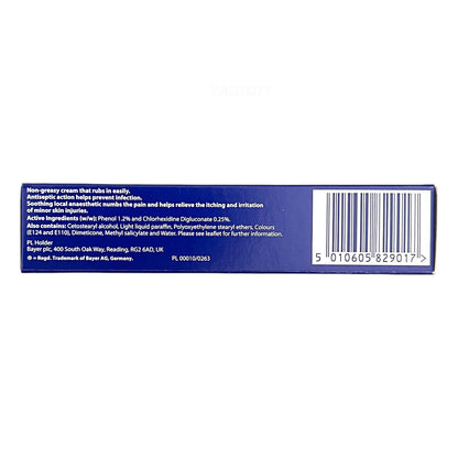 Germolene Antiseptic Cream Dual Action with Local Anaesthetic Numbs Pain 30g