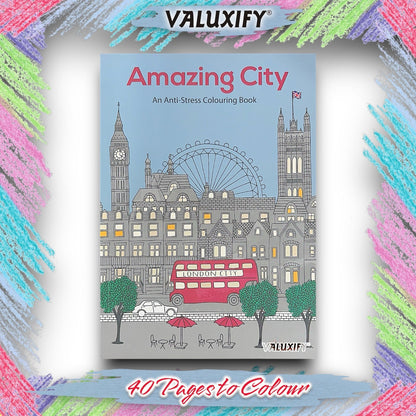 Adult & Teen Advanced Colouring Books – Stress Relief Art Therapy Patterns