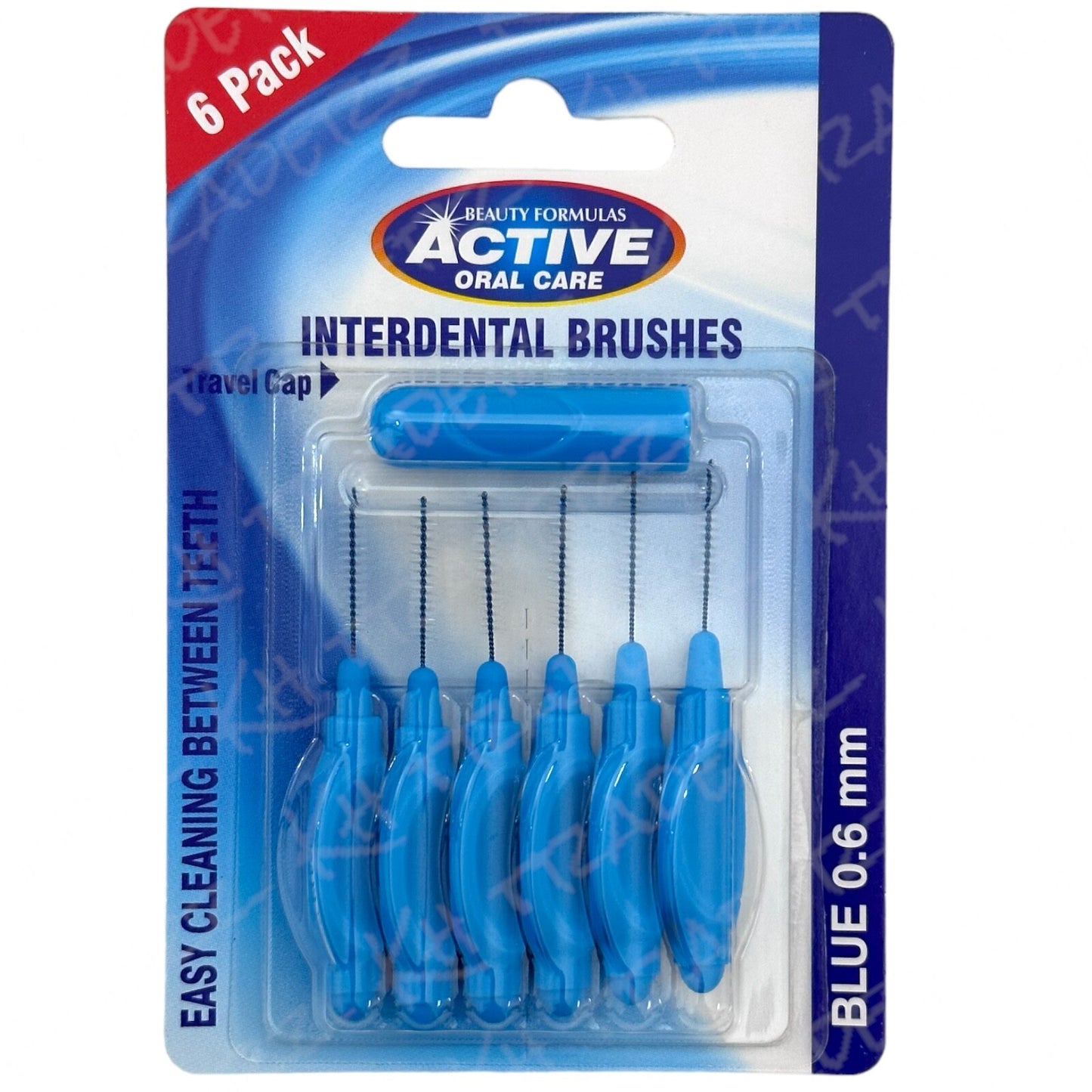 Interdental Dental Brushes Teeth Tooth Oral Care Clean Brush Blue & Orange