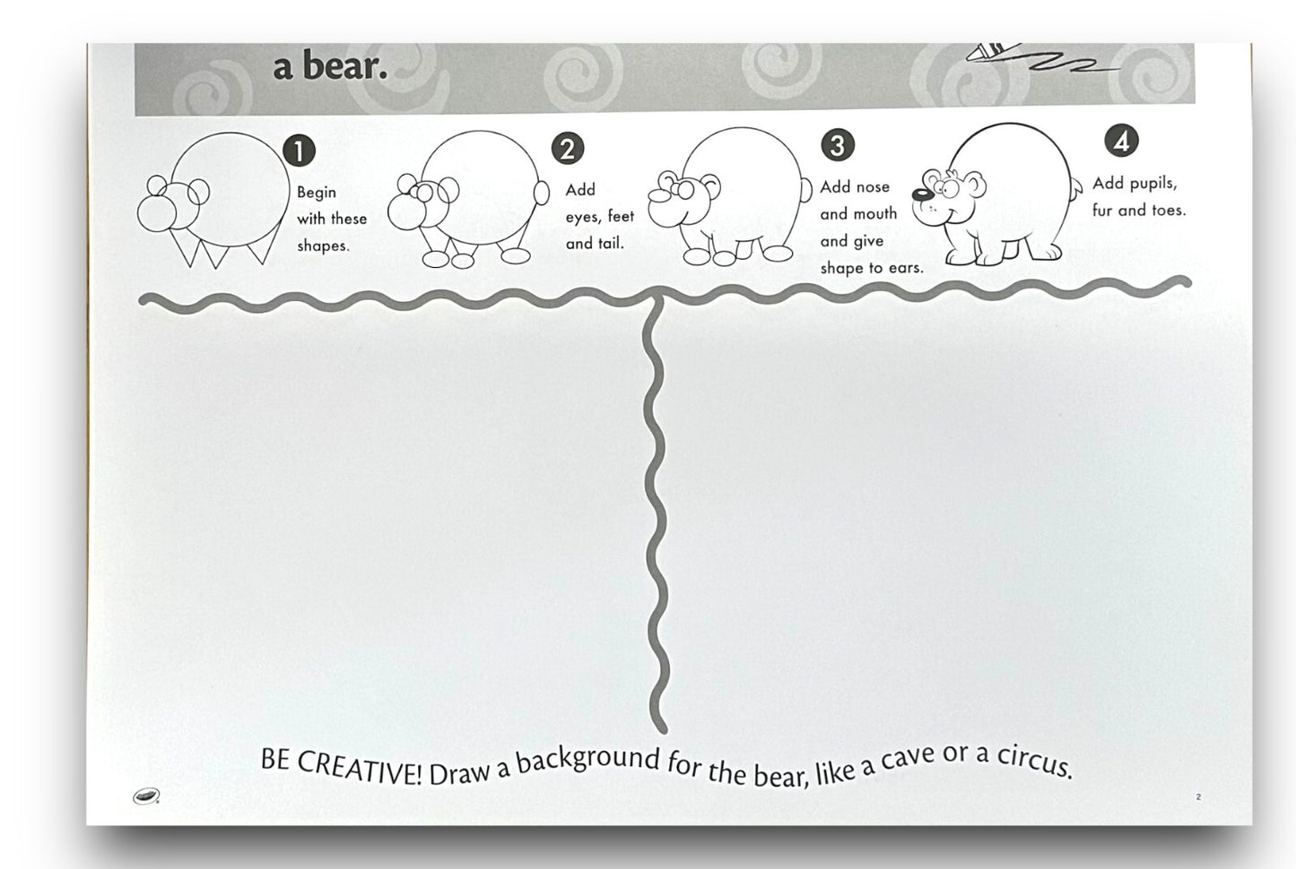 CRAYOLA Kids Activity Paint Artist PAD Learn to Draw COLOURING Sticker Drawing