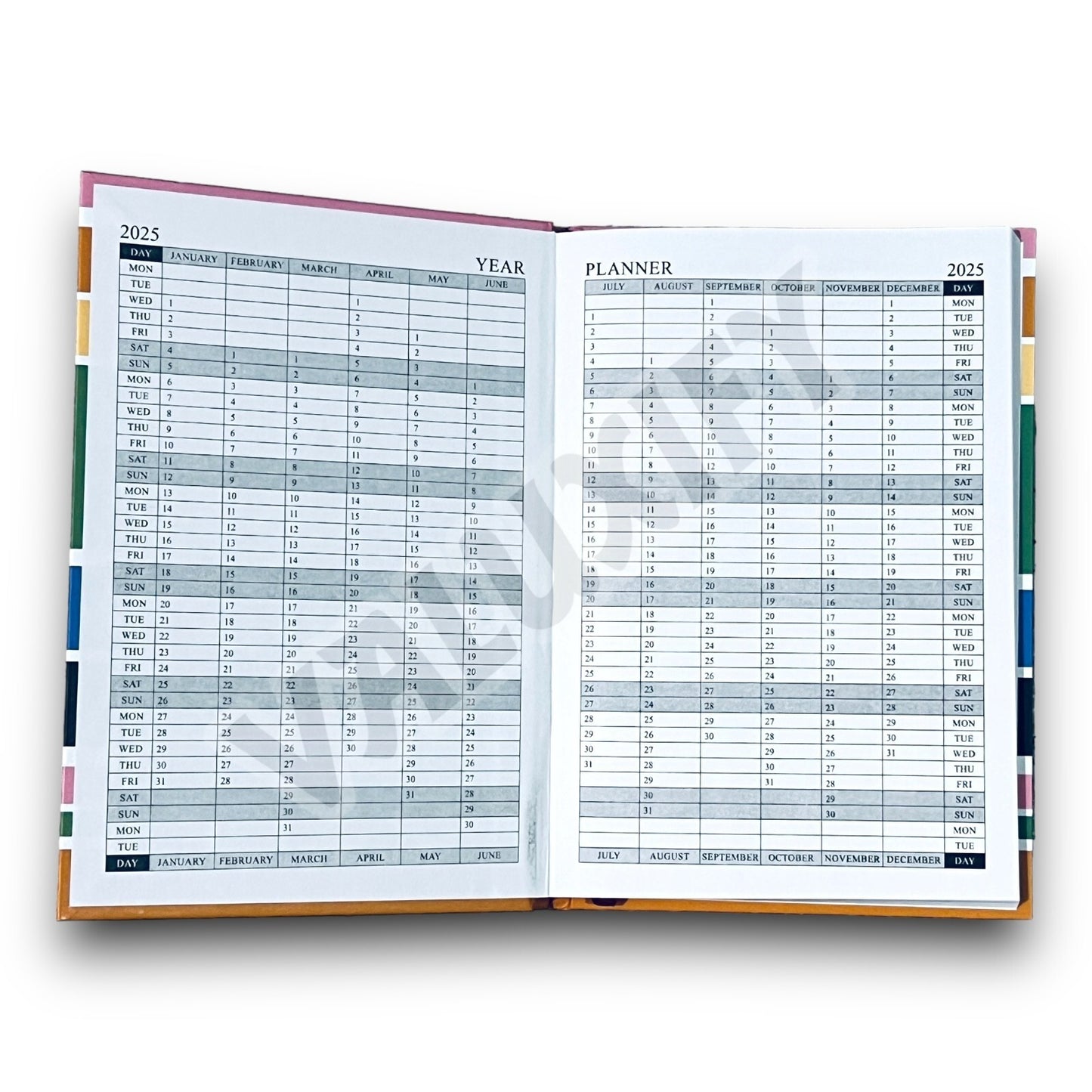 2025 A5 Week To View Diary