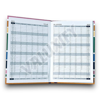 2025 A5 Week To View Diary