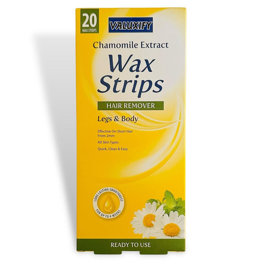 Wax Strips Waxing Leg and Body Bikini Chamomile  Wax Strips 1-100 wax Strips