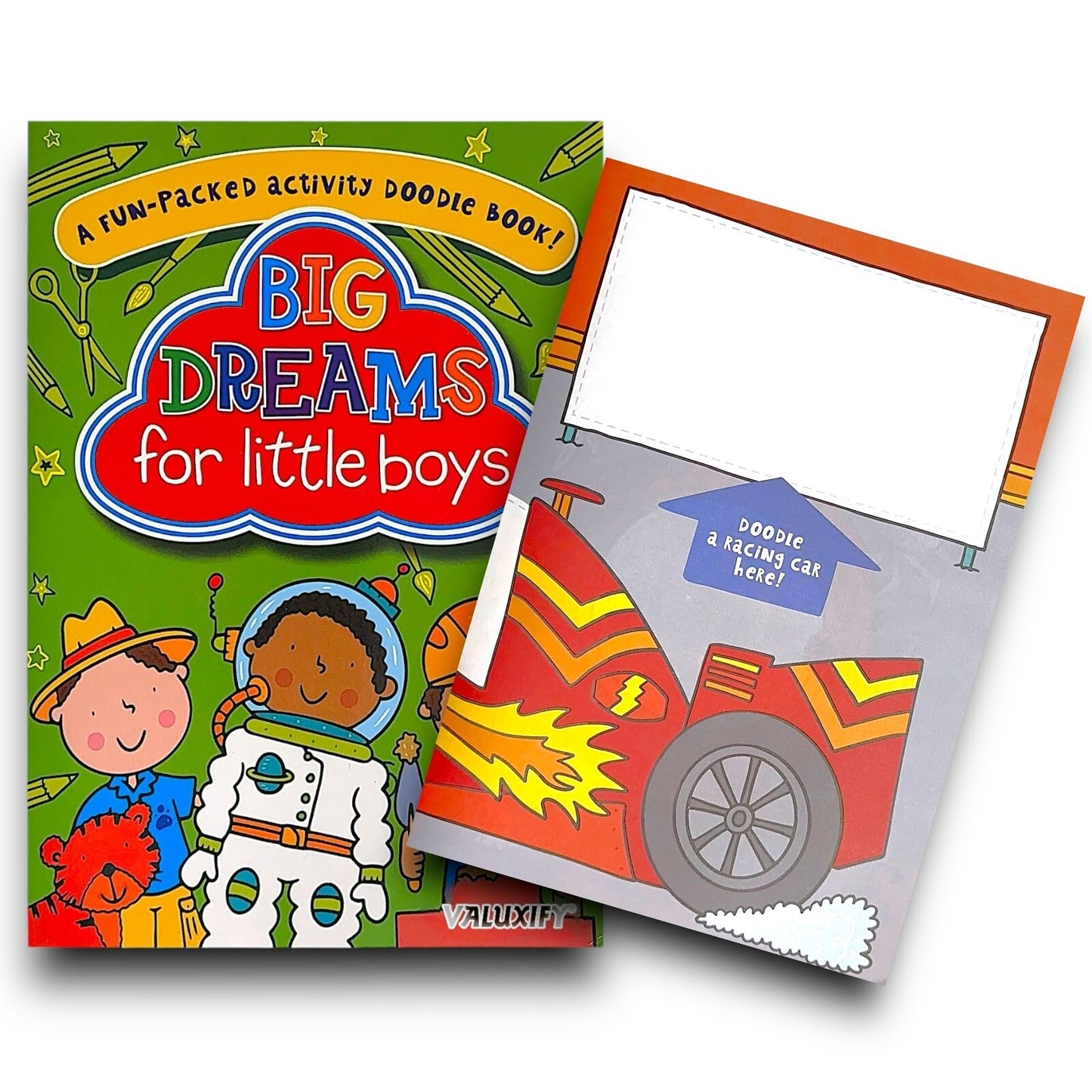 2 | Big Dreams Doodle Colouring Kids Activity Books Girls Boys Children Books