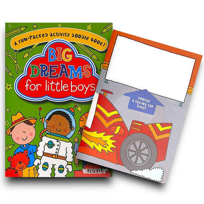 2 | Big Dreams Doodle Colouring Kids Activity Books Girls Boys Children Books