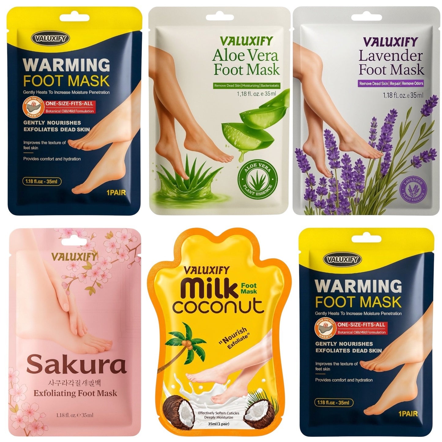 Foot Mask Socks Exfoliate Moisturising Foot Mask Soft Feet Skin Foot Moisturiser