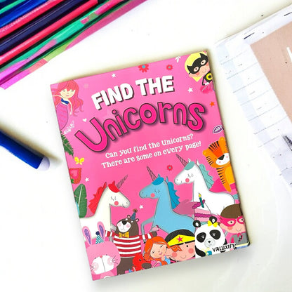 Kids Children | Activity Book | Search & Find | Unicorn Fun Art Craft Book