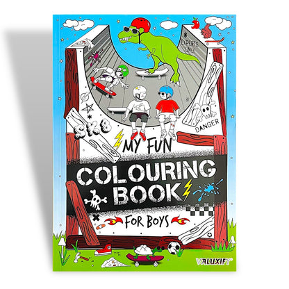 2 | KIDS CHILDREN | COLOURING BOOKS | A4 | COLOUR FUN ACTIVITY DRAWING