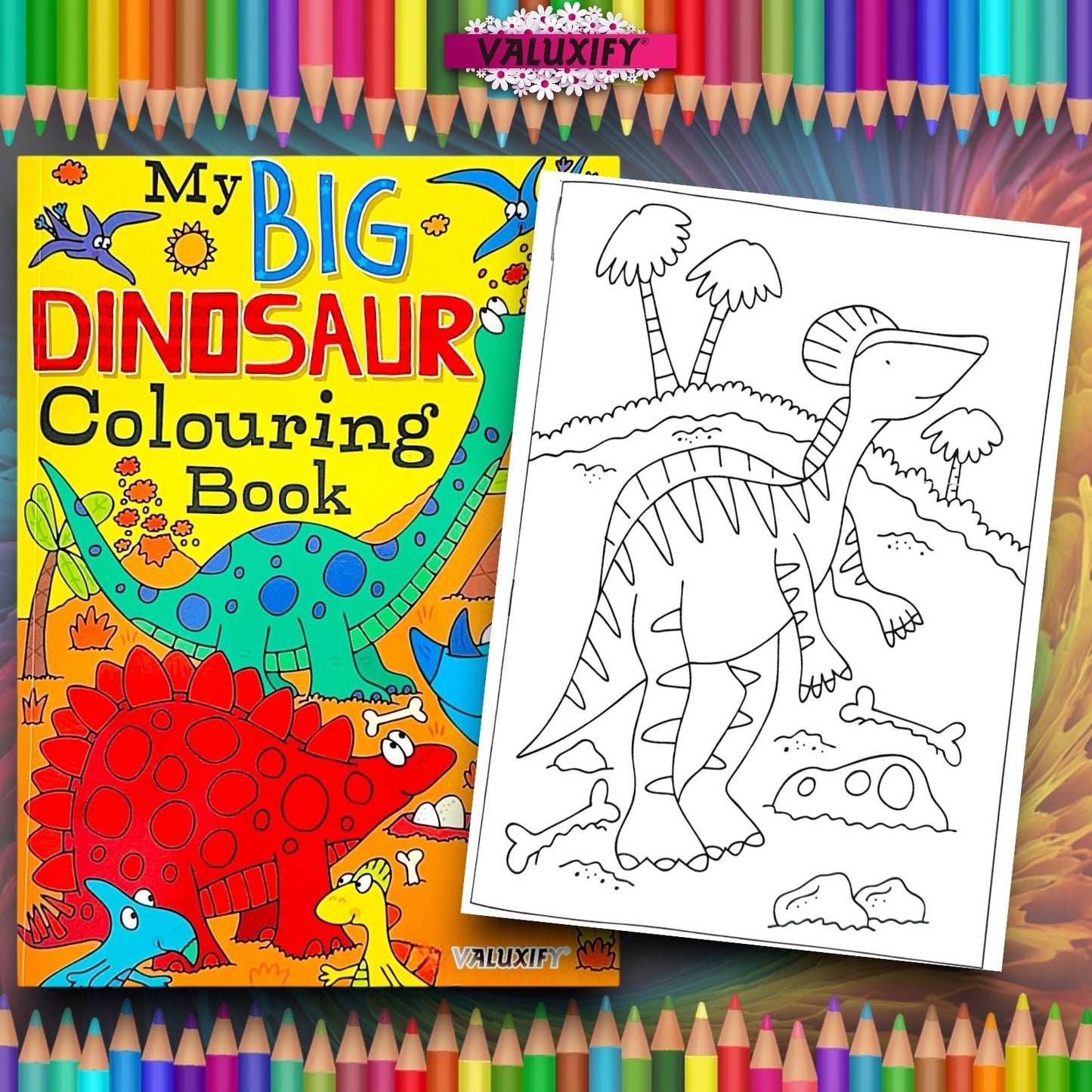 Big Dino, Monster & Aliens | Book Set | 27×20cm