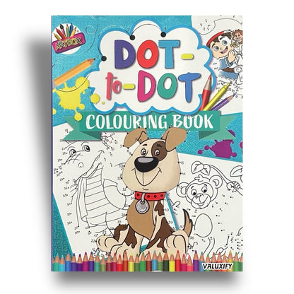 Dot To Dot Colouring Books