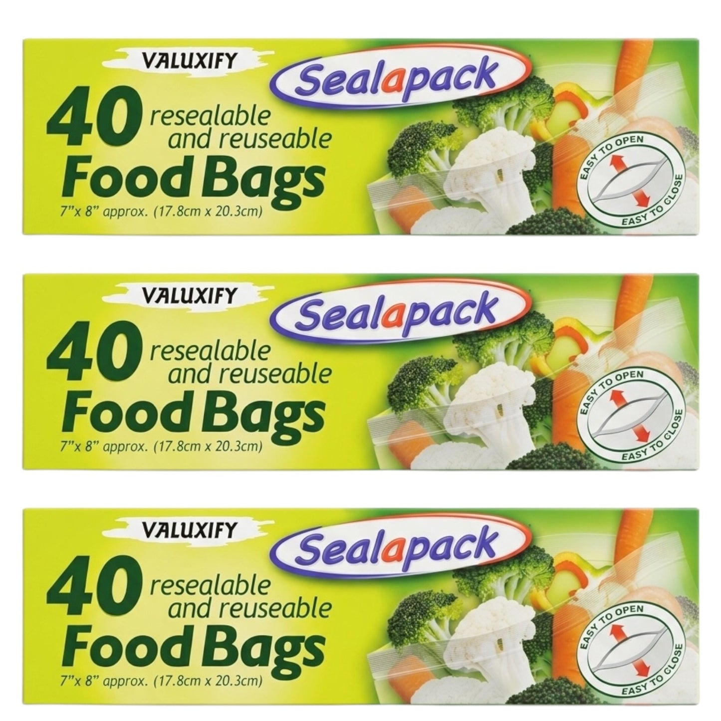 Resealable Food Bags Clear Reusable Storage Bags Freezer Sandwich Bags Strong