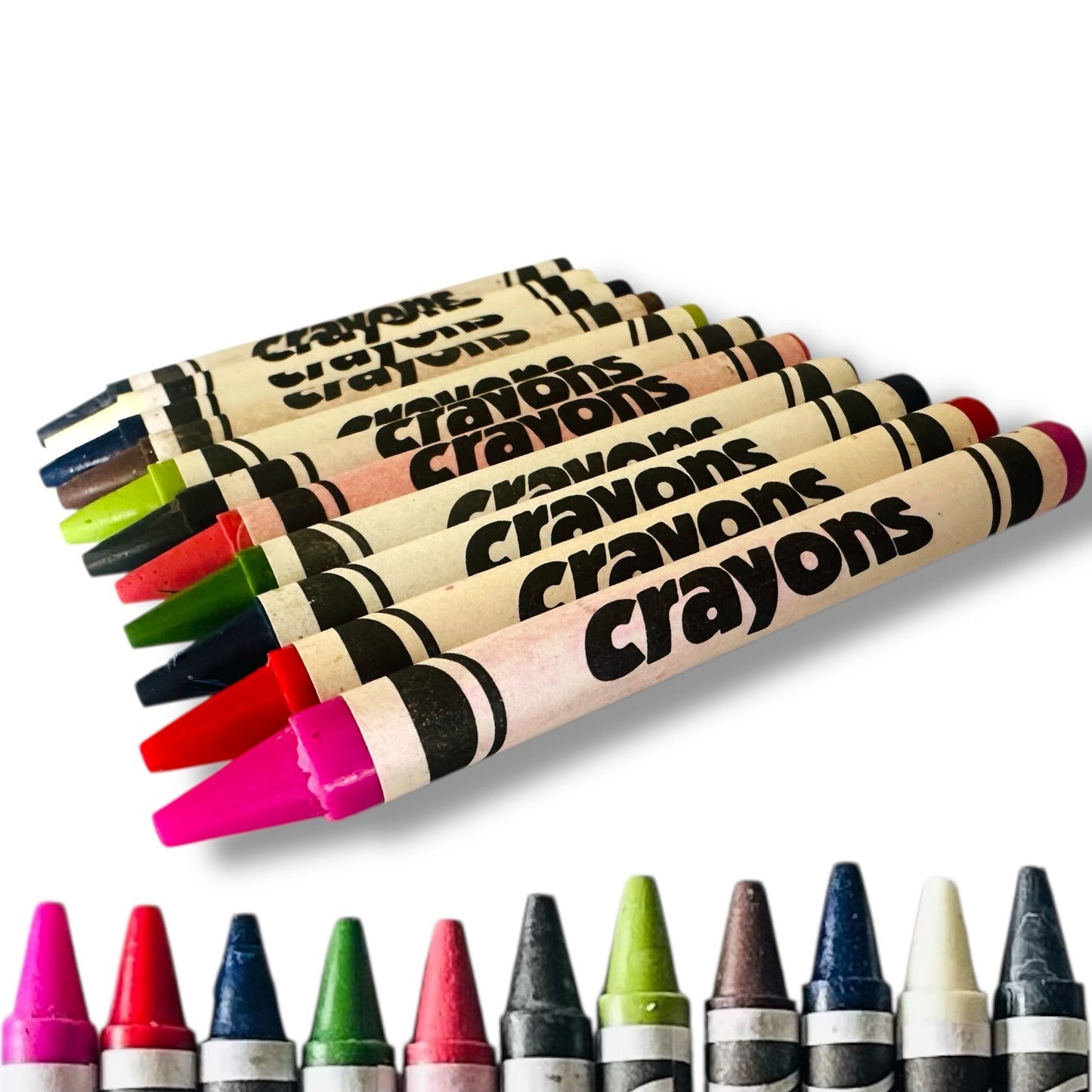 72 Wax Crayons with Free Sharpener Assorted Colours for Art/Gift/Kids/School Fun