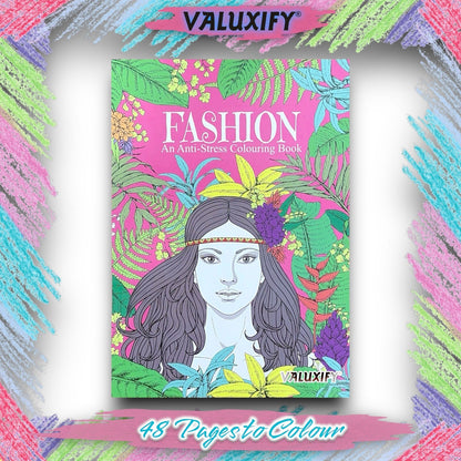 Adult & Teen Advanced Colouring Books – Stress Relief Art Therapy Patterns