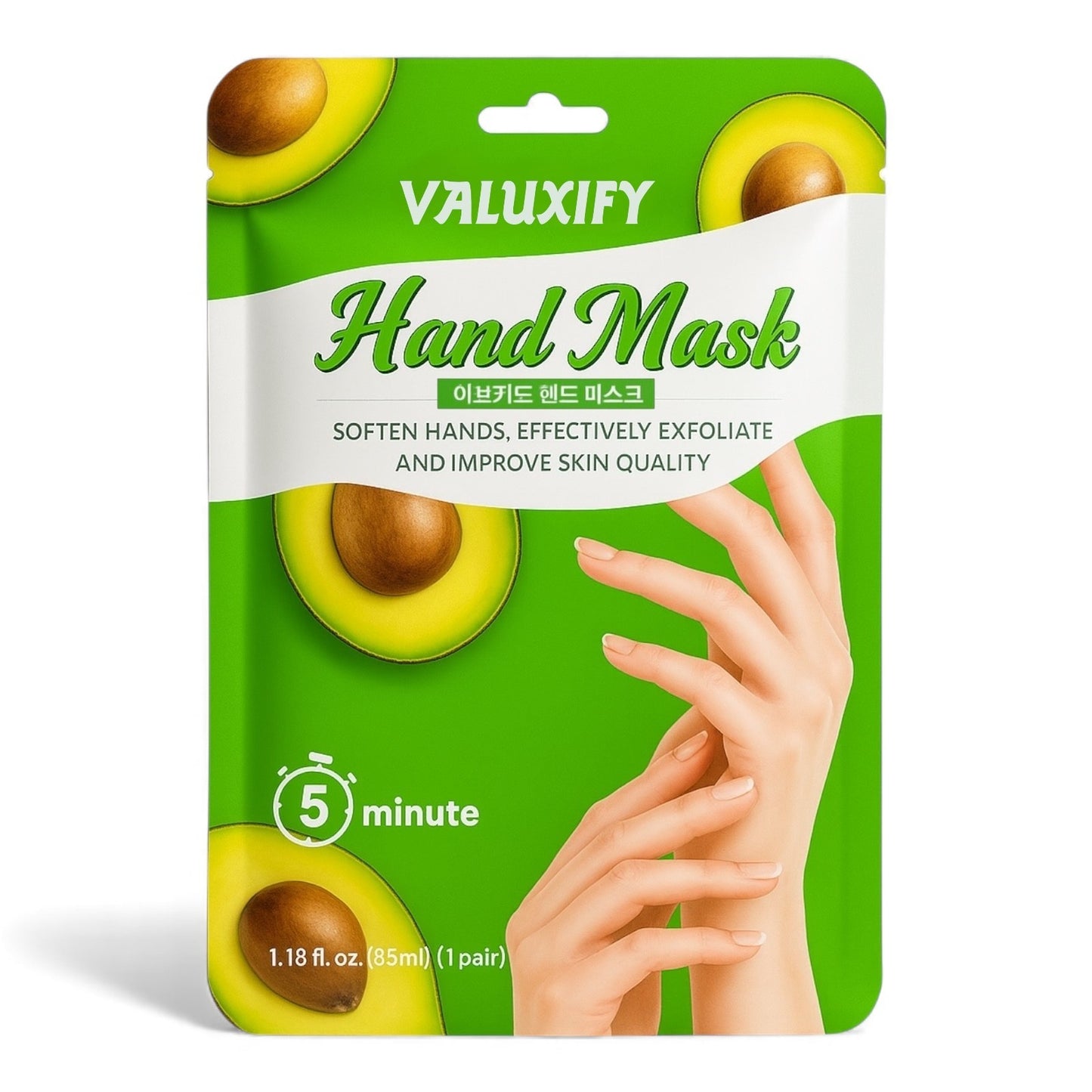 3x Avocado Moisturising Repair  Hand Mask Gloves