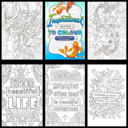 10x ADULT ANTI-STRESS COLOURING BOOK MIND RELAXING BOOKS Colour Therapy Bulk Buy