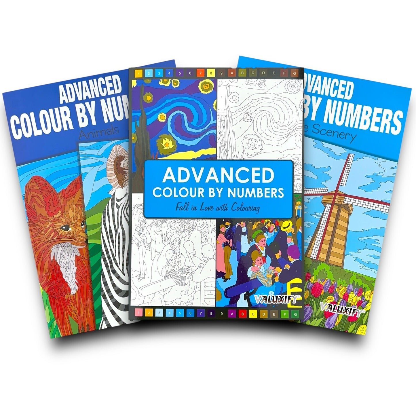 A4 Advance Colour By Numbers