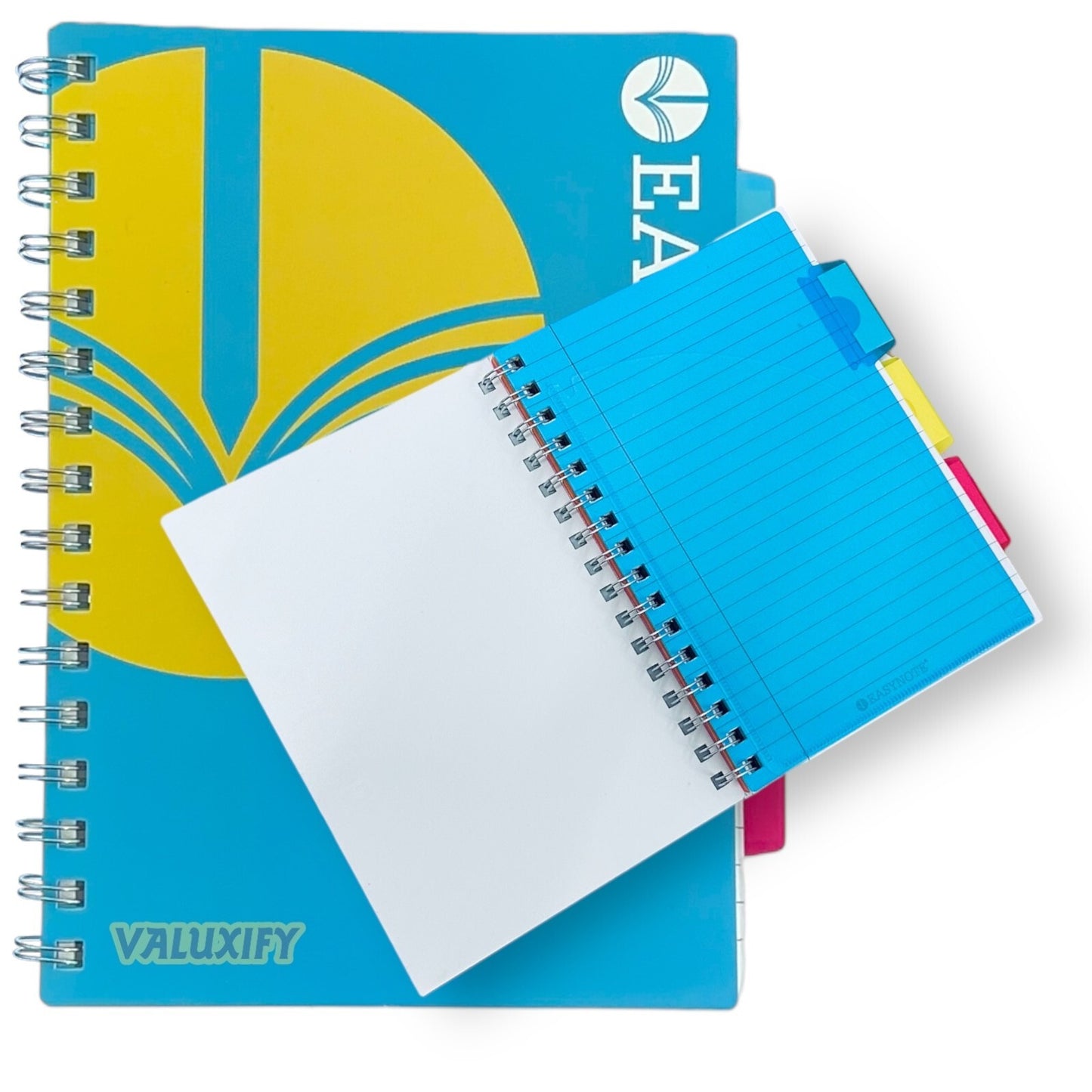 A5 Project Notebook With 3 Divider Twin Wire  Durable Cover Study Book 200 Pages