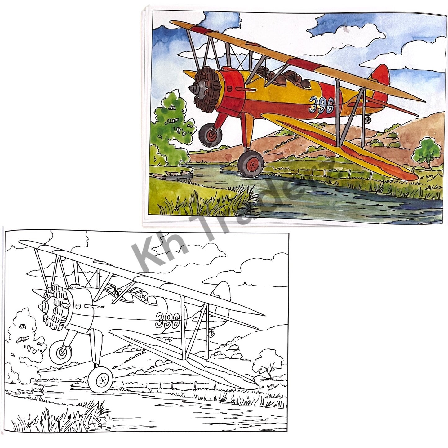 Poster Art Colouring Book