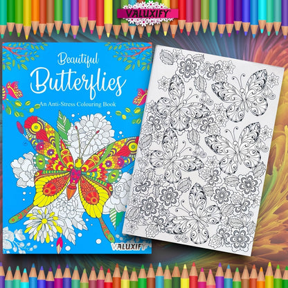 2 | Adult Colouring Books Mindfulness Relax Your Mind Colour Therapy Relaxing