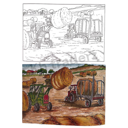 Poster Art Colouring Book Adult Kids