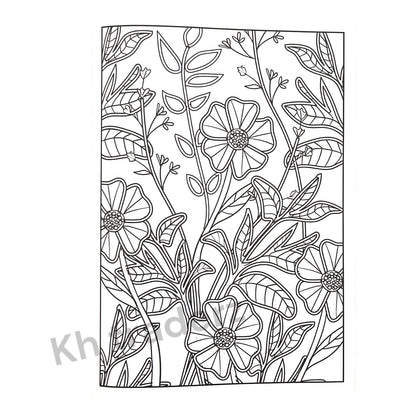 PEACEFUL ADULT COLOURING BOOK