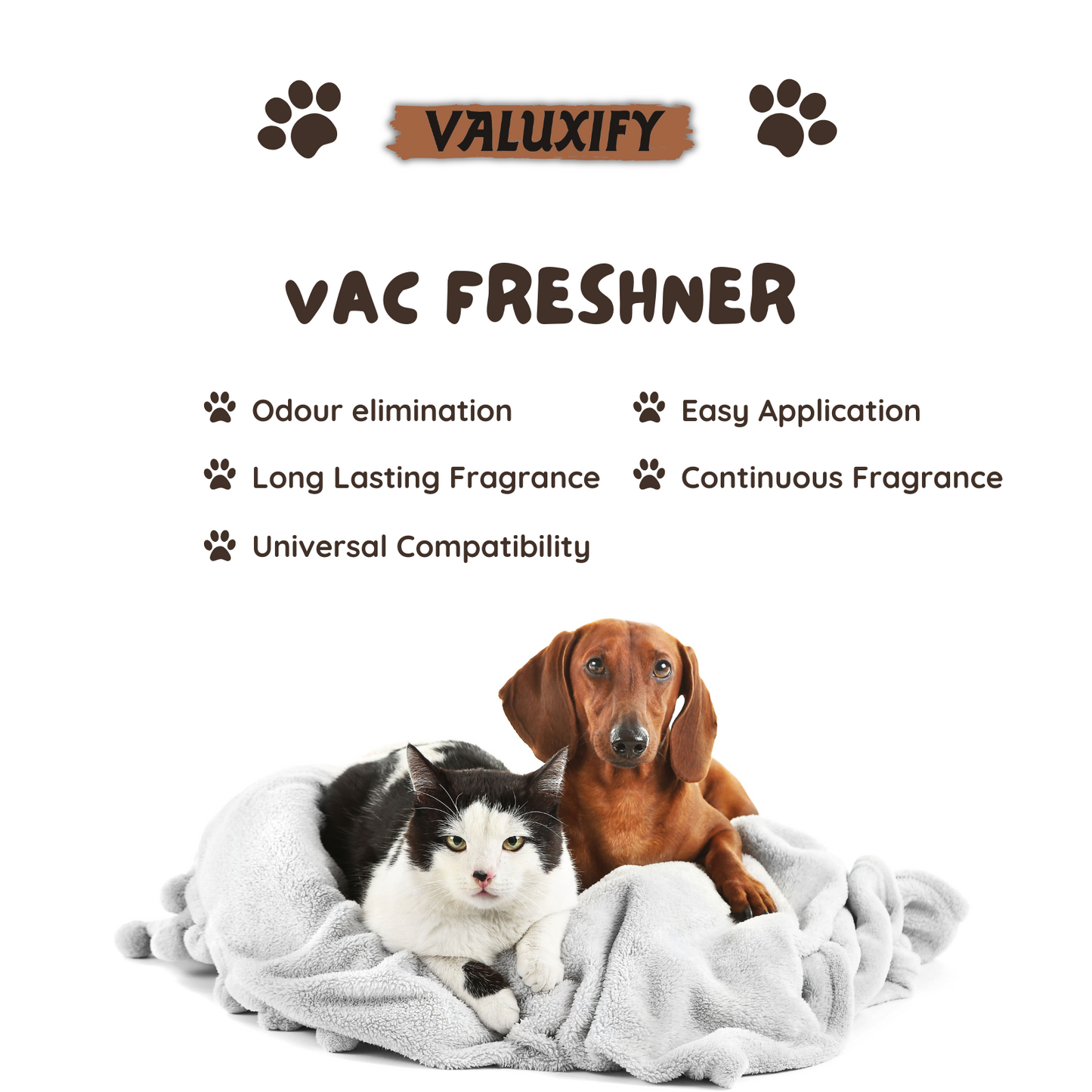 12 Vacuum VAC Disc Freshener Discs Air Cleaner Spring Meadow Scented Pet Vac