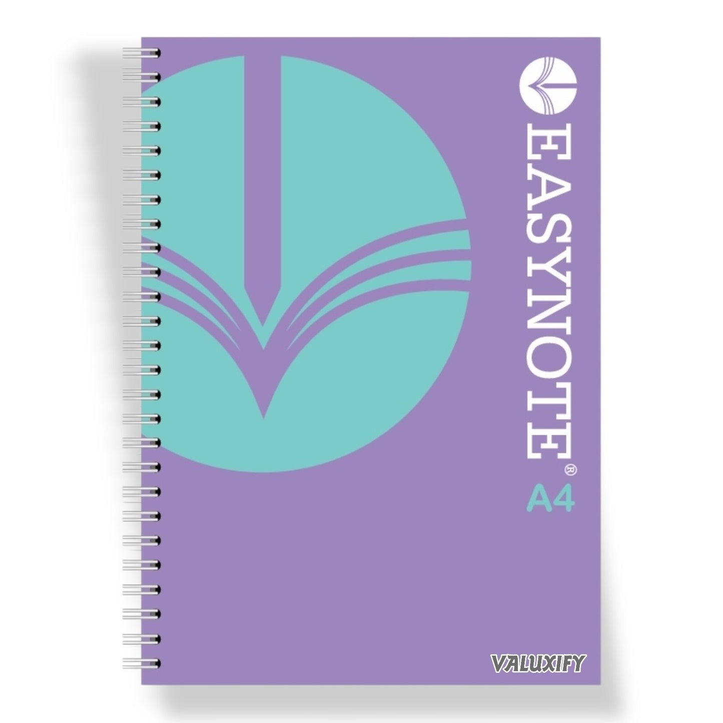 A4 Premium Spiral Notebook Note Pad Notes 180 Lined pages 80gsm Paper Easynote