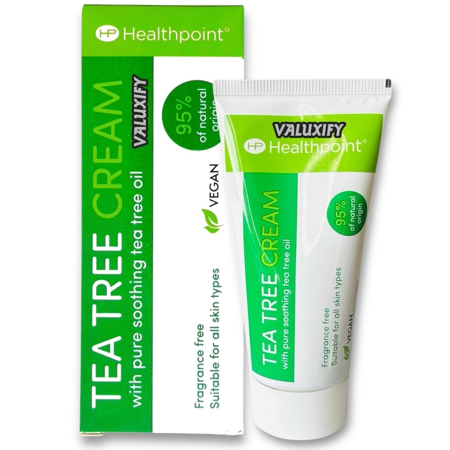 HealthPoint Tea Tree Cream Natural antiseptic Gentle and Soothing 50ml