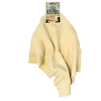 Chamois Natural Leather Real Genuine Car Shammy Chammy Cleaning  Drying Cloth