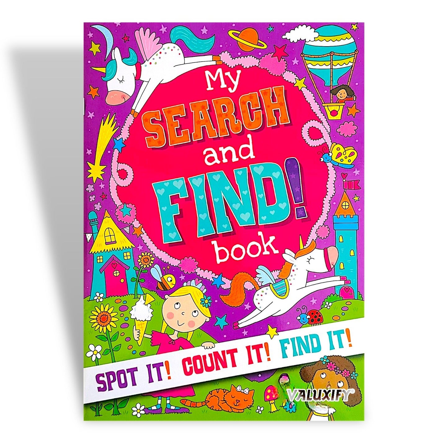 Kids Children Puzzle Activity Book Learning Book Girl Boys Word Search | Maze