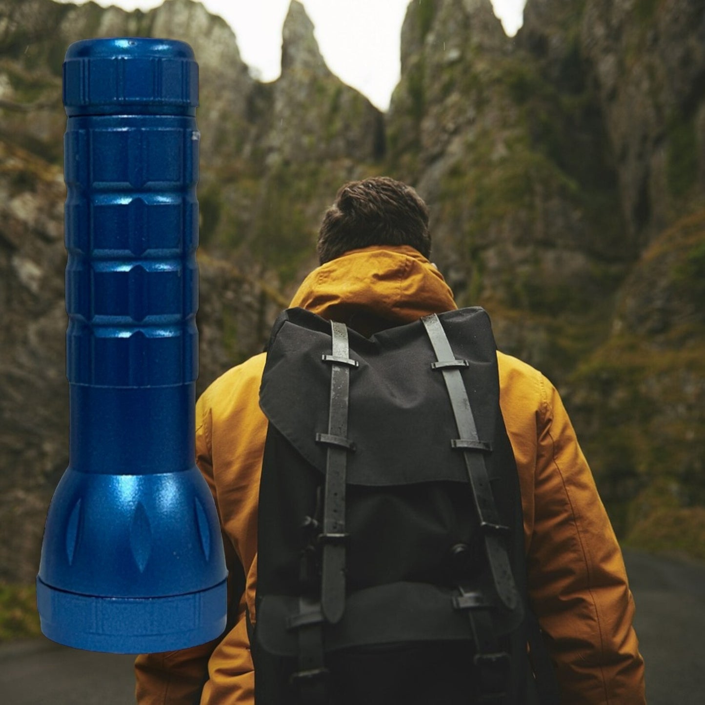 LED Torch Flashlight Bright Portable Handheld Light – Pack of 3 Durable Torches
